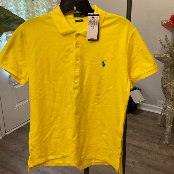 Polo Ralph Lauren Tops - Polo by Ralph Lauren Women’s Yellow Polo Shirt